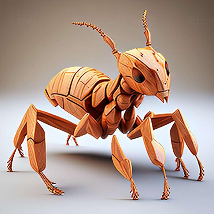 3D модель Myrmica lobicornis (STL)